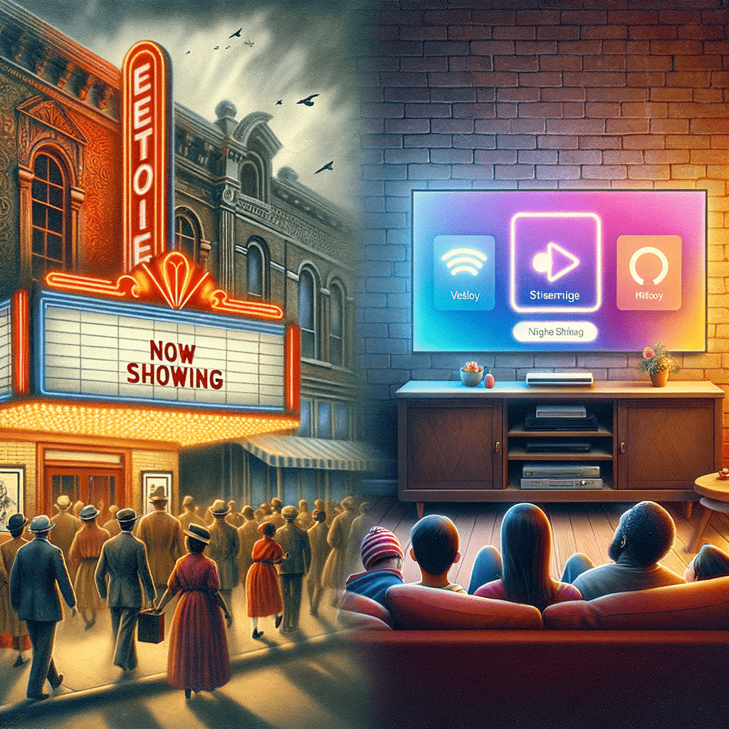 The Rise of Streaming Services and the Decline of Theaters