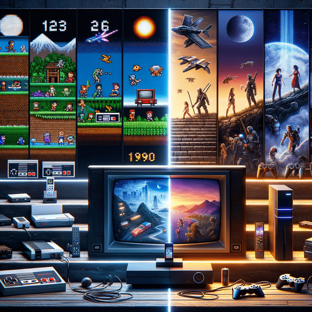The Evolution of Video Games: From Pixels to Photorealism